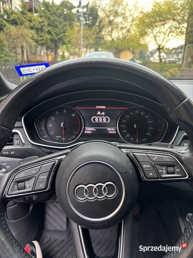Audi A4 B9 20 TFSI 2018 automatyczna Kraków sprzedam