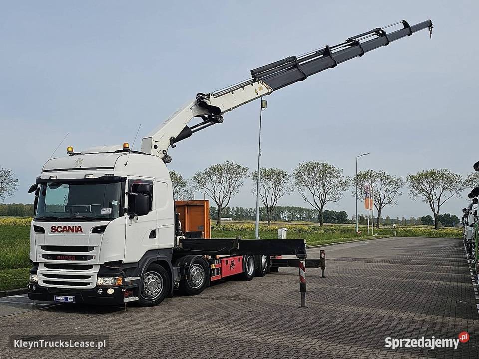 Scania R490 8X26 HMF 6020K6 platforma 2015