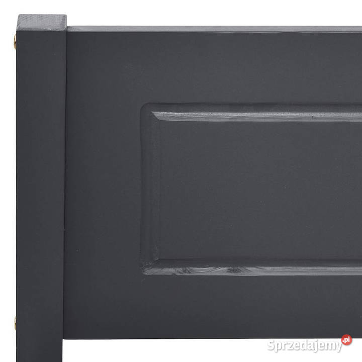 Rama łóżka z litego drewna sosnowego szara 160 x 63cm mazowieckie Warszawa