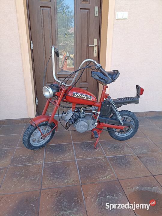Romet pony motorynka m1 1980 czerwona Simson WSK podkarpackie