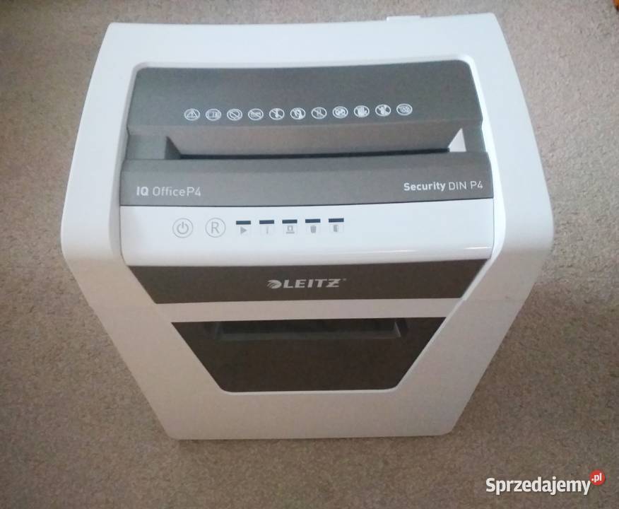 Niszczarka Leitz IQ Office P4 uszkodzona
