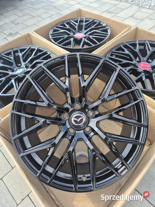 Felgi 17 5x1143 Mazda 3 6 CX5 CX7 MX5 Nowe TPMS Żory