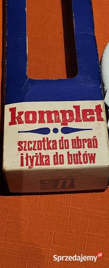 Łyżka do butów i szczotka śląskie