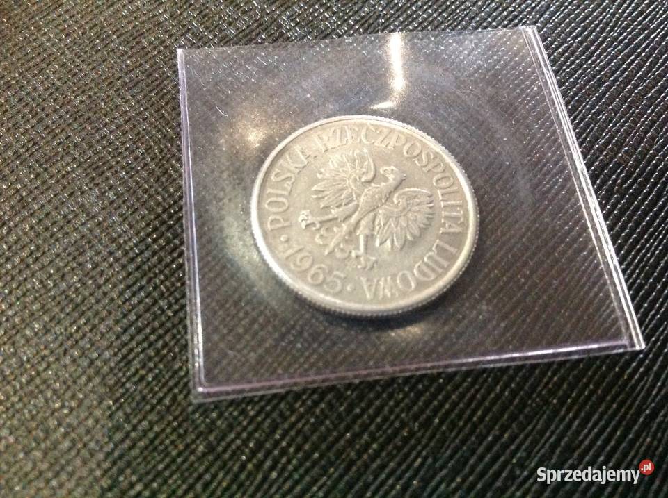 Moneta Polska 50 gr 1965 Aluminium Nowa Sól
