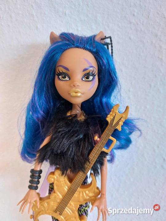 Monster High Clawdeen Wolf Fierce Rockers Wojnowce