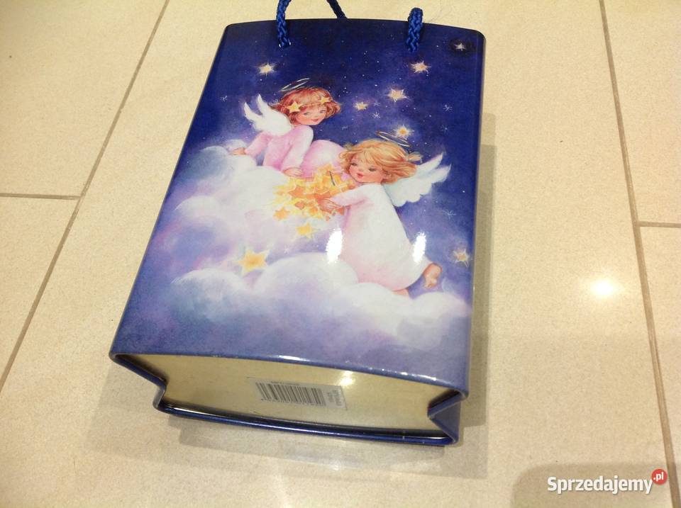 Torebka Prezentowa Metalowa Świąteczna