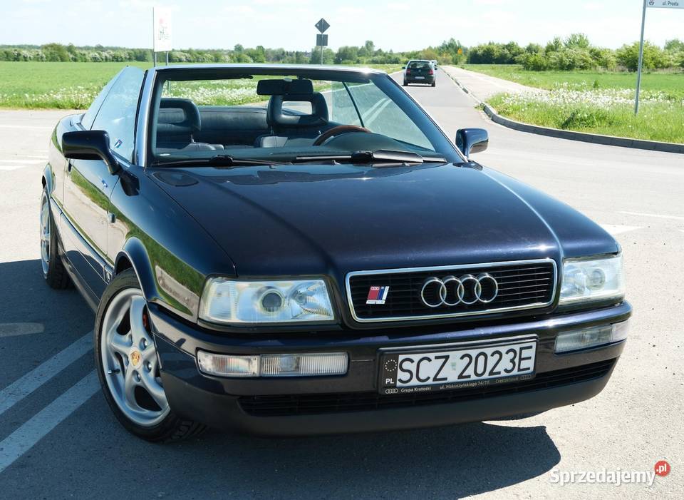 Audi 80 B4 Cabrio klima elektryczny dach niebieski Częstochowa