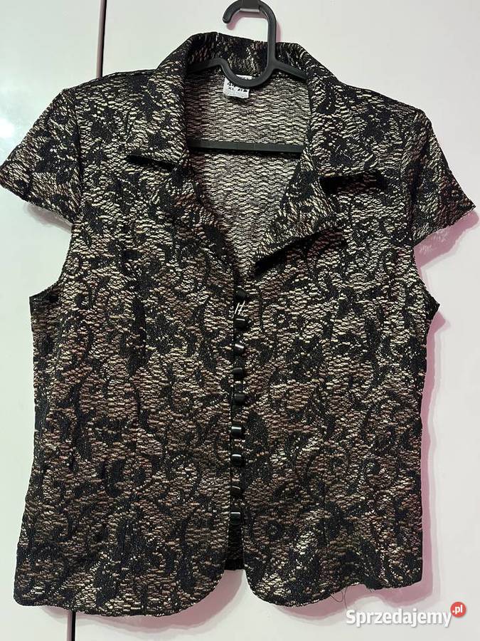 Wizytowa bluzka damska koronkowa rozpinana na Sochaczew