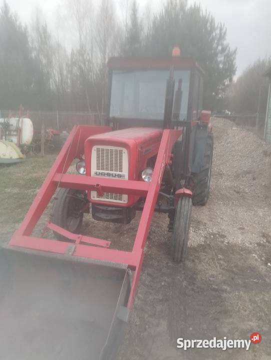 Ciągnik ursus C360 z ładowaczem Tur Ursus