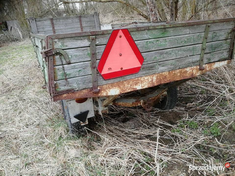 Przyczepa sztywna kiper d47