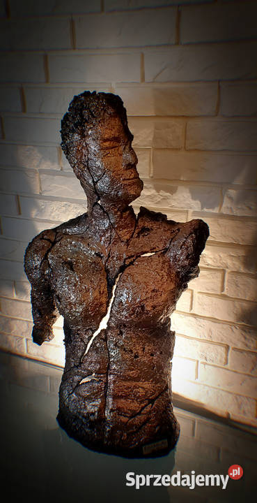 Immortal rzeźba lampa sztuka użytkowa Antyki, Sztuka, Kolekcje wielkopolskie Piła