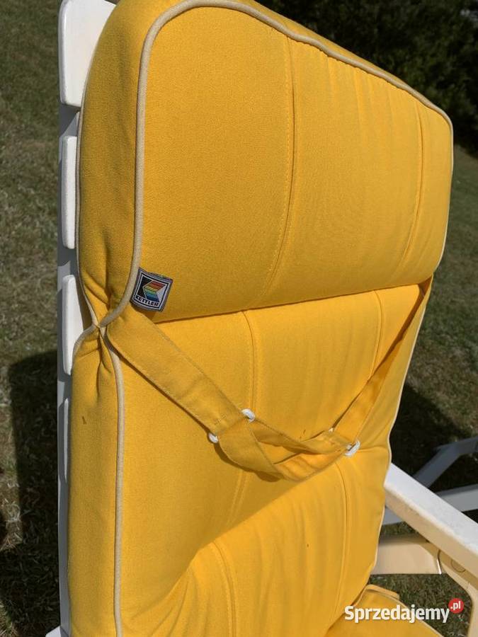 Materacyki Kettler na leżaki i podnóżek poduszki mazowieckie