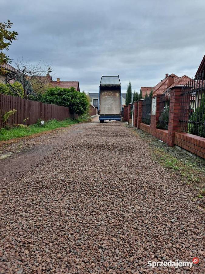 Grys porfirowy kruszywo porfir 816 mm 1622 mm małopolskie Kraków