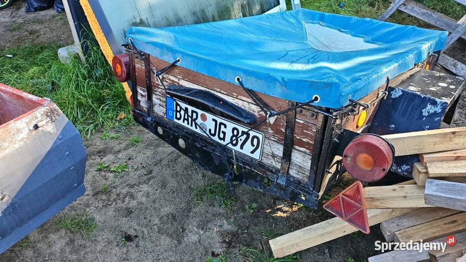 Solidna przyczepka SAM DMC 500 z dokumentami wielkopolskie Września