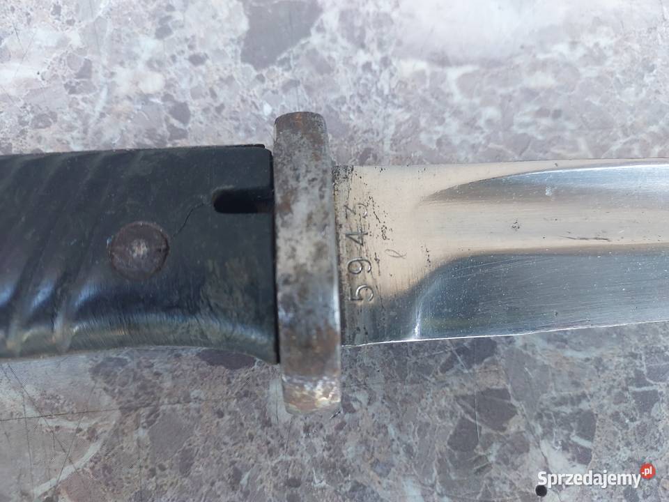Stary bagnet niemiecki mauser Militaria