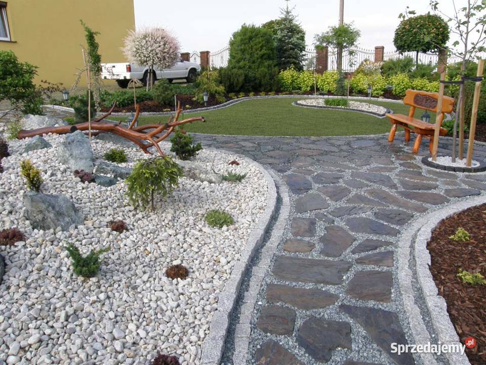 łupek na ścieżki ogrodowe Księżyce