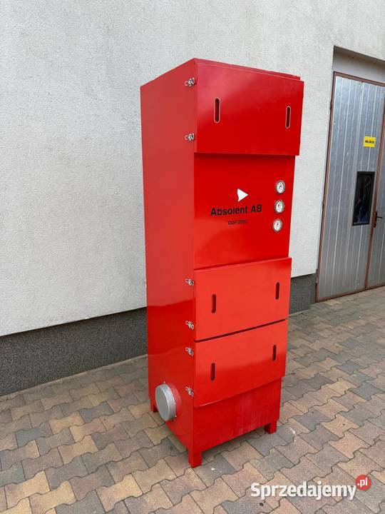 Odciąg mgły olejowej z maszyn CNC filtr Absolent Zdziechowice