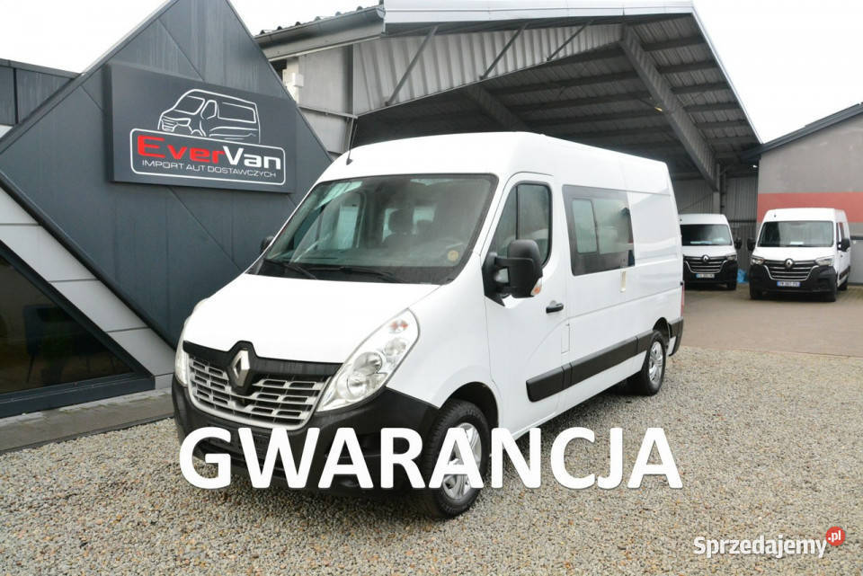Renault Master średniak 7 osobowy brygadówka mazowieckie Warszawa