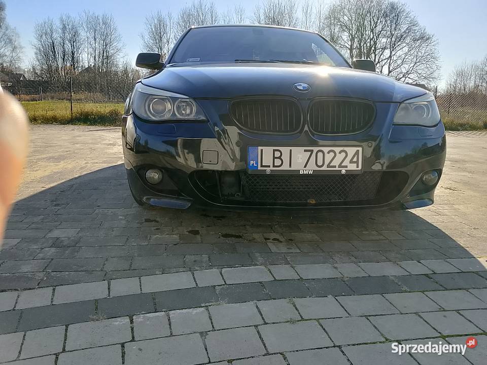 BMW E60 530d m pakiet shadowline 3000cm3 Biała Podlaska