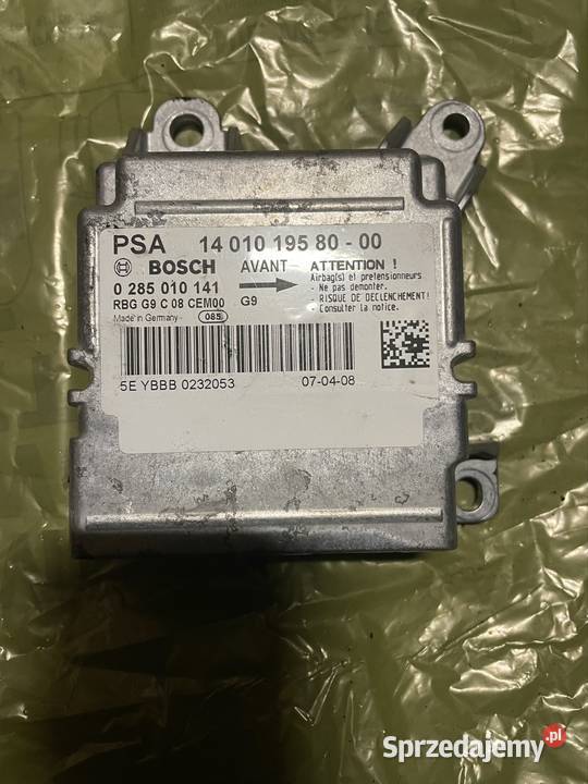 Peugeot Expert 1401019580 moduł sensor airbag dolnośląskie Wrocław sprzedam