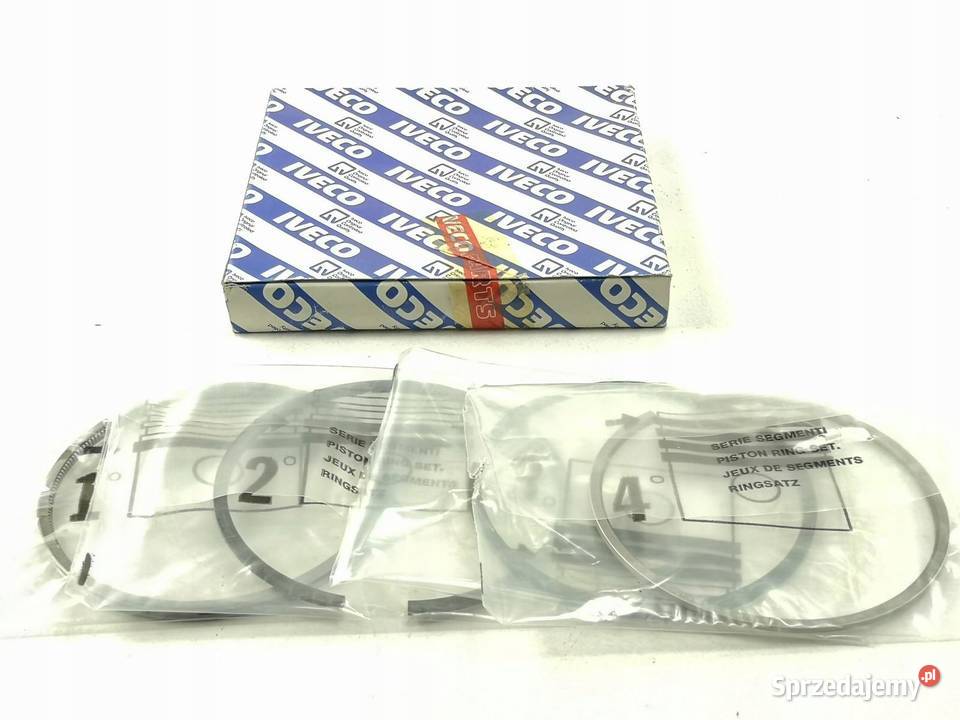 PIERŚCIENIE TŁOKÓW 4 FIAT IVECO 1901533 NOWE lubelskie