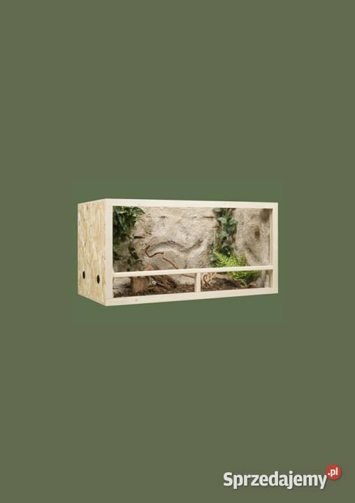 Terrarium z płyty OSB 100x50x50 wielkopolskie Pięczkowo