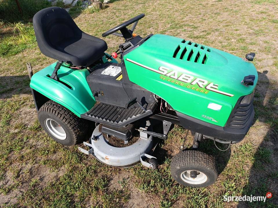Traktorek kosiarka John Deere z koszem Zawadzkie