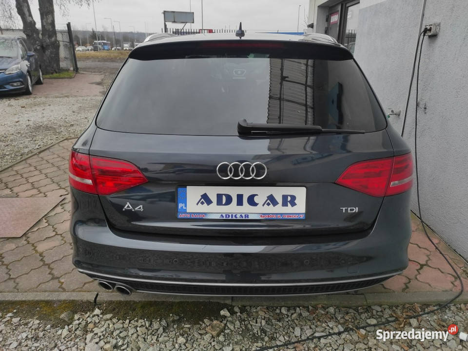 Audi A4 Avant FL Sline 6biegów tempomat VAT marża śląskie Racibórz sprzedam