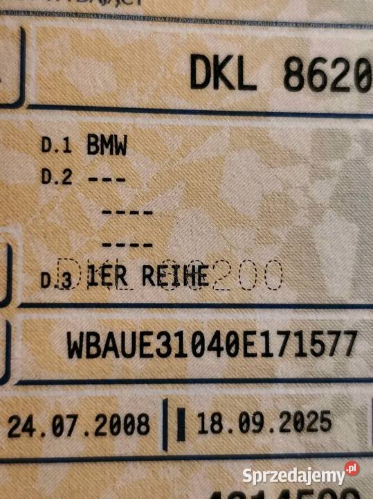 Bmw serii1 122KM Nowa Ruda