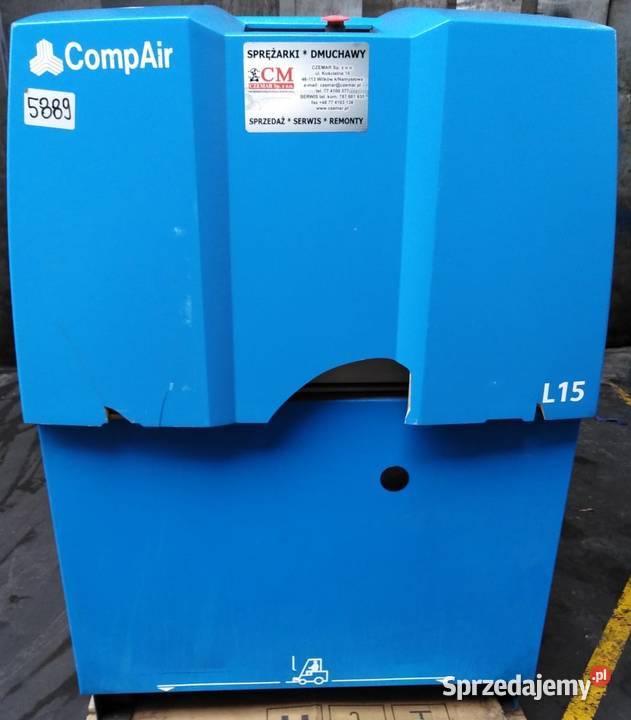 Sprężarka śrubowa kompresor Compair L15 15kW Wilków