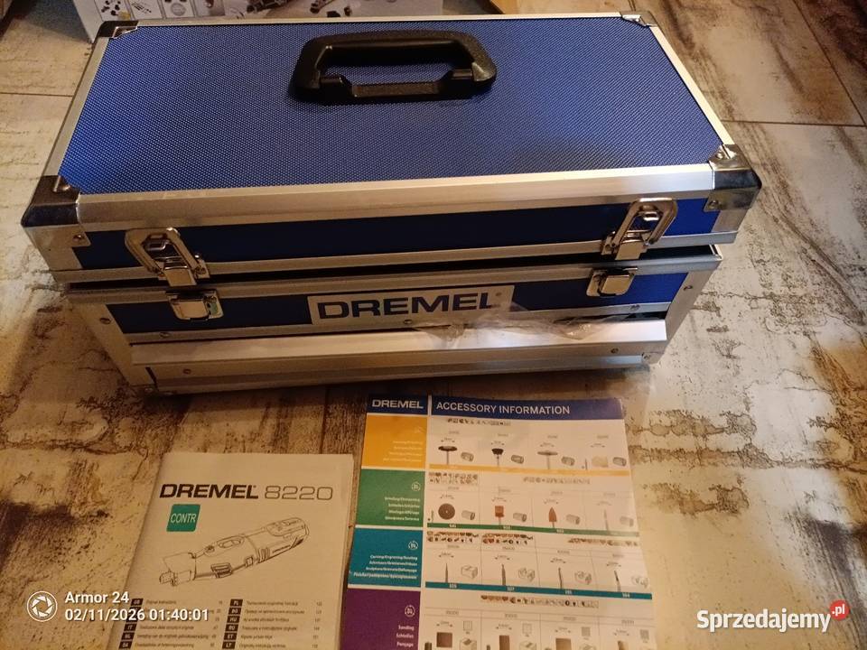 Dremel 8220 multi szlifierka plus walizka nowe mazowieckie Krze Duże