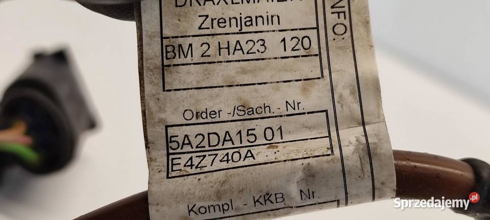 BMW F44 218I WIĄZKA MAGLOWNICY 5A2DA15