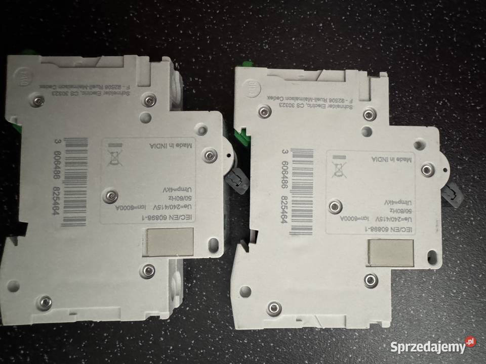 Schneider EZ9FB161 wyłącznik nadprądowy Easy9 Zabezpieczenia i rozdzielnice Dąbie