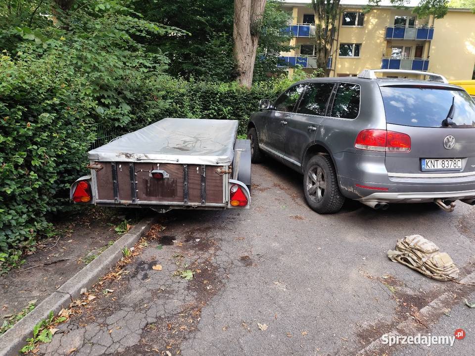 Przyczepa z plandeka dmc 2000 zamiana sprzedaż Koszalin