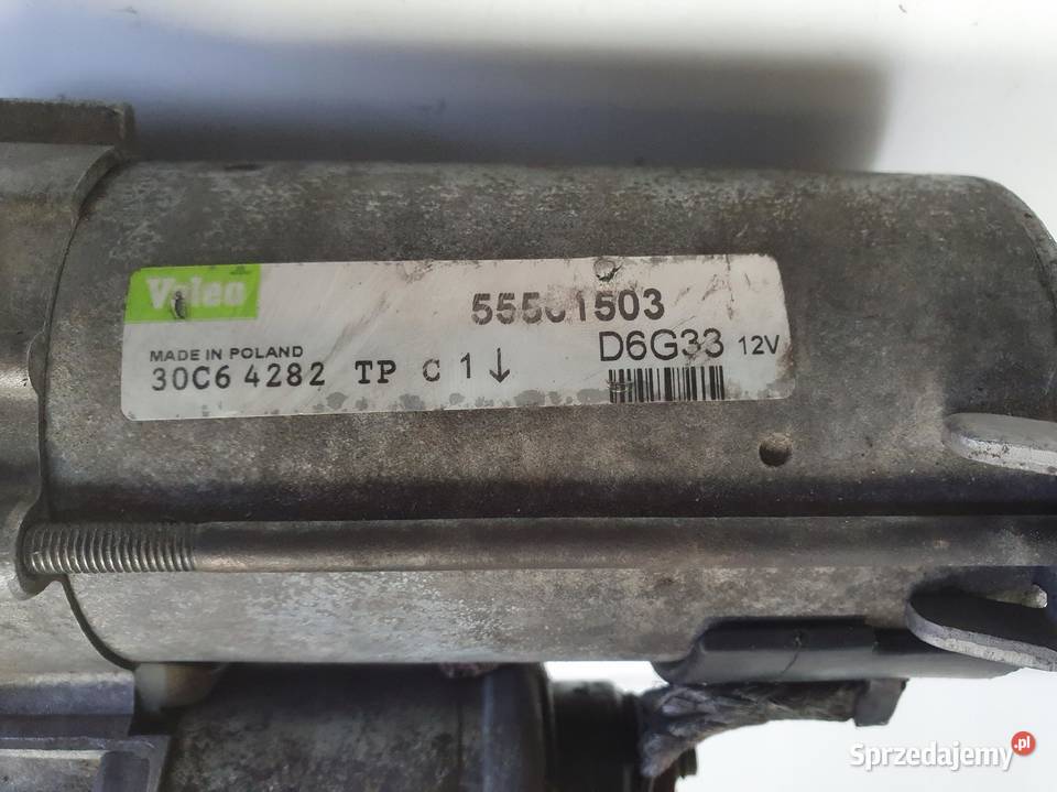 ROZRUSZNIK Opel Corsa D 13 CDTI ROZRUSZNIK valeo Układ elektryczny silnika Chełm