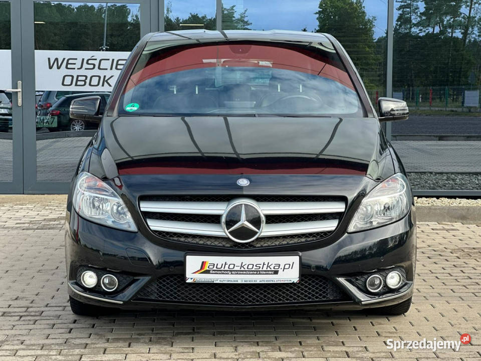 Mercedes B 200 2kplkół Półskóra Grzane fotele 156KM opolskie