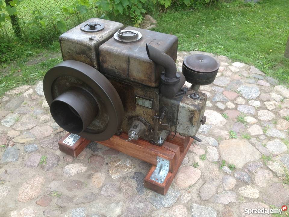Silnik zabytkowy Ursus S60 1958 Oborniki
