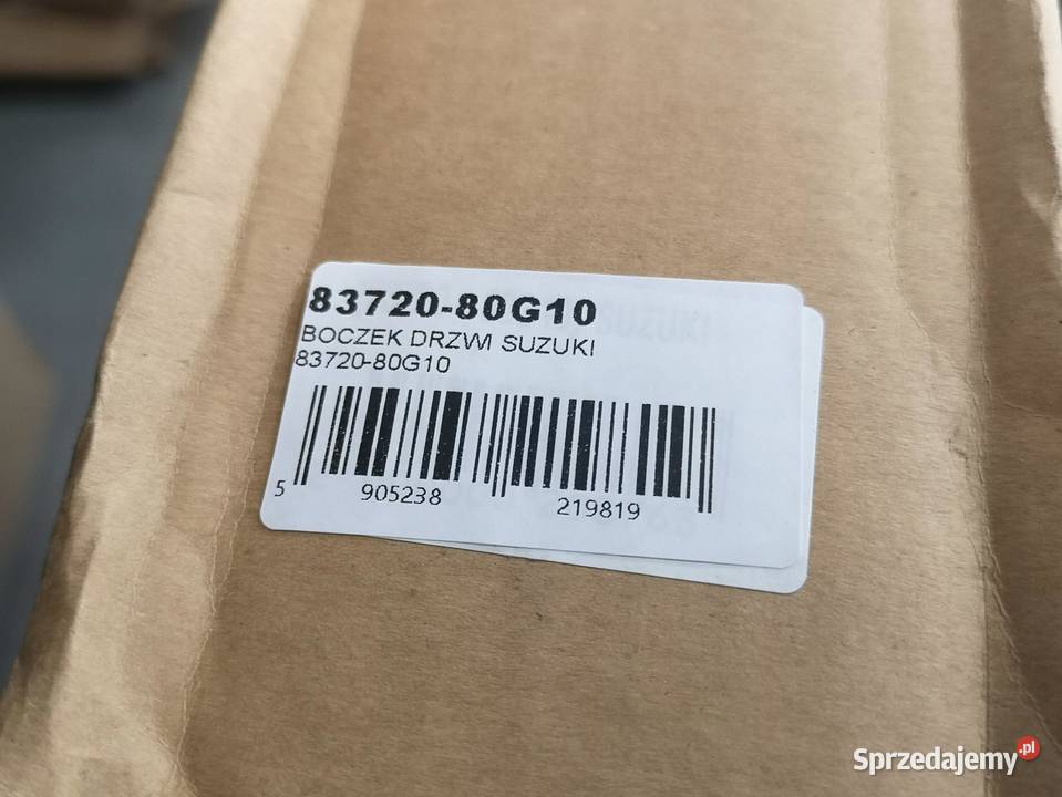 BOCZEK DRZWI LEWY PRZÓD SUZUKI IGNIS 2000 NOWY