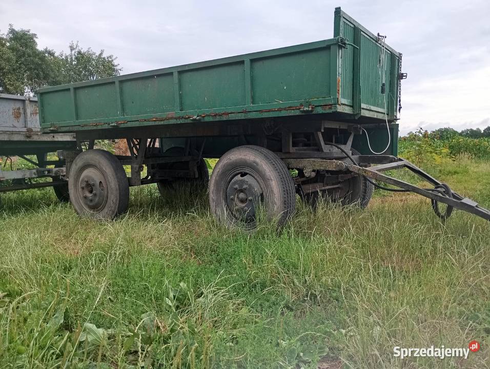 Sprzedam przyczepę d45 Przyczepy rolnicze Sieradz sprzedam