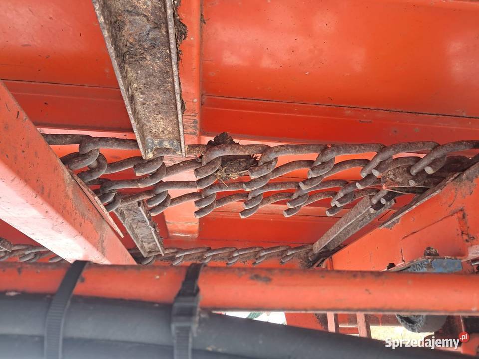 Rozrzutnik obornika Orange 12t łańcuchy hakowe nieuszkodzony Radzyń Podlaski sprzedam