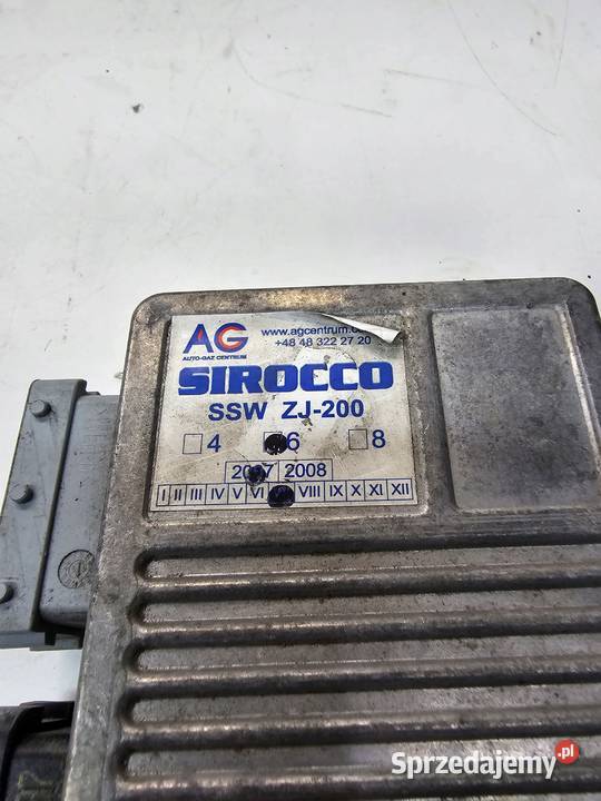 MODUŁ STEROWNIK GAZU SIROCCO SSW 2J200 Pedały Przystajń