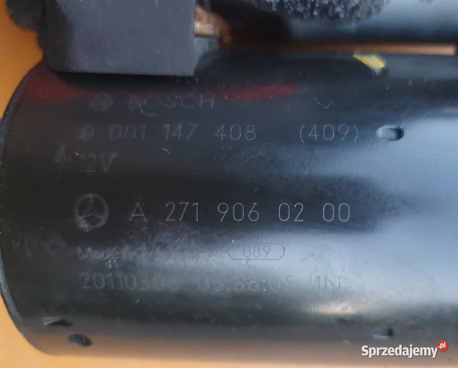 MERCEDES W204 18 CGI ROZRUSZNIK A2719060200 Układ elektryczny sprzedam
