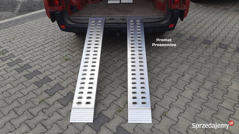 Najazdy Aluminiowe lekkie do 600 pod Quad dostawcze Proszowice
