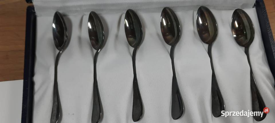 łyżeczki do herbaty 6 sztuk PLATER pudełko Warszawa
