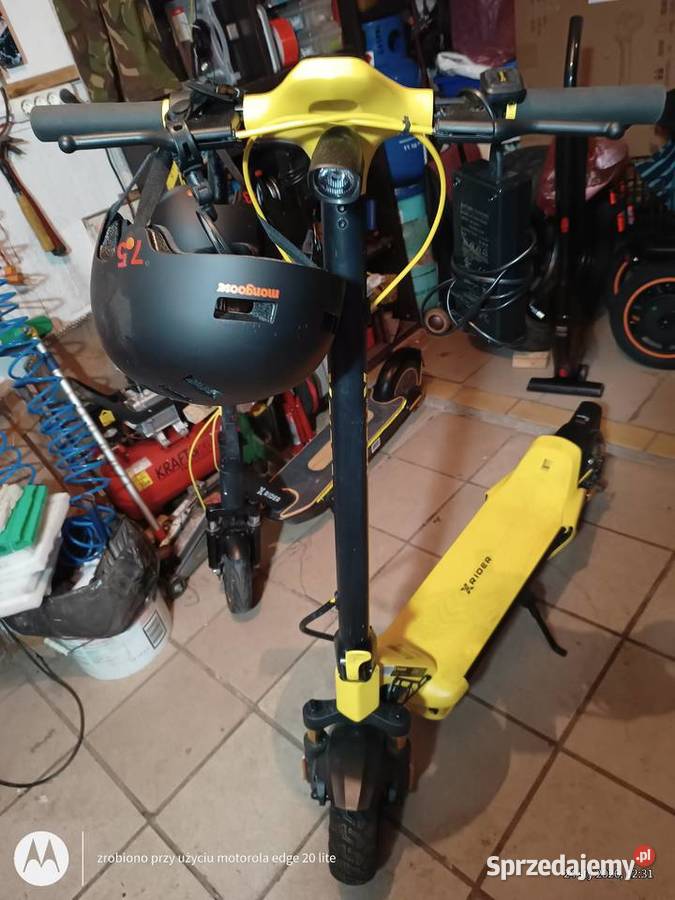 dwie hulajnogi xrider m10 xrider m10 na Łódź sprzedam