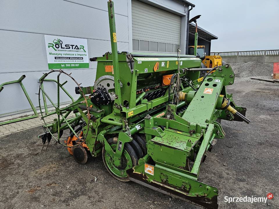 Zastaw Uprawowo Siewny AMAZONE 302AD303 włóka Siewniki i sadzarki mazowieckie Gąsewo