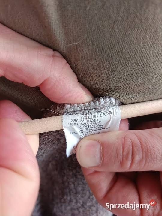 Sweter męski dobra jakość wełny Marc Gibaldi Swetry i golfy śląskie