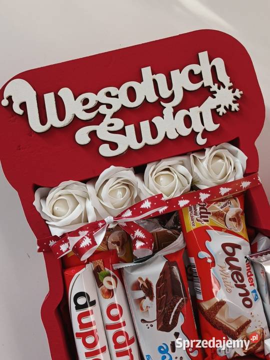 Pinobox w kształcie świątecznego buta zestaw Wrocław