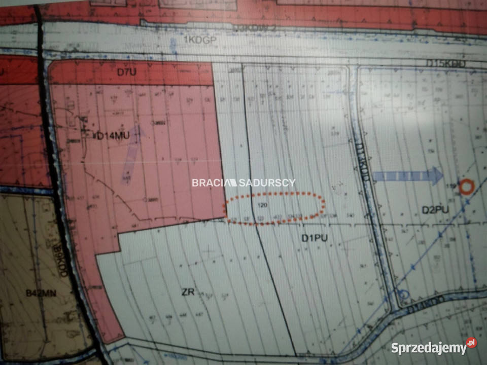 Grunt Bodzanów 18000m2 161zł/m2 małopolskie