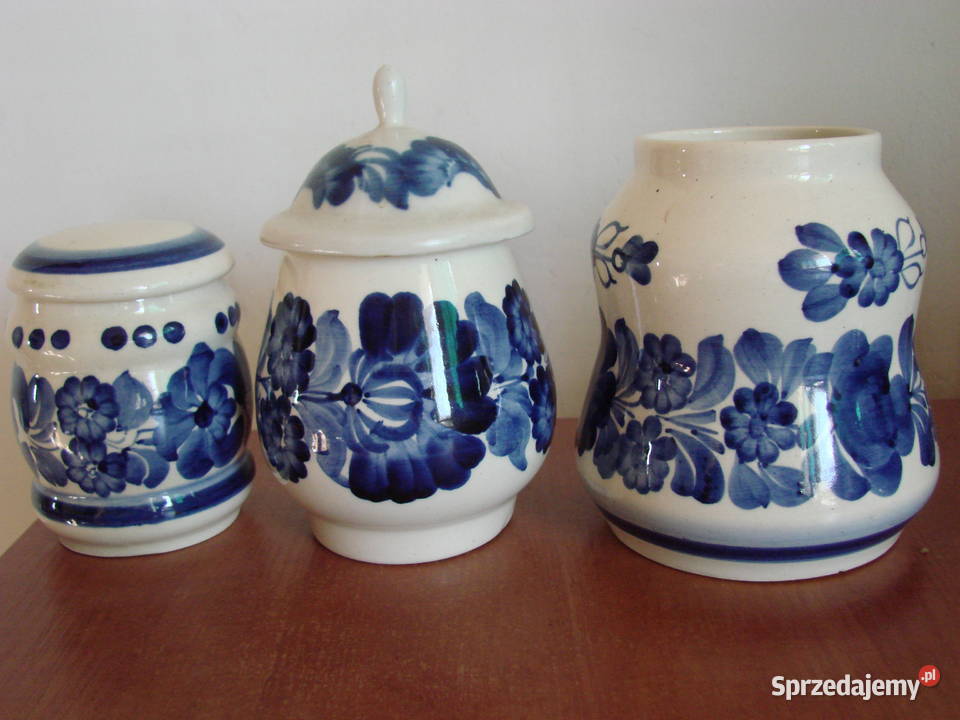 Włocławek fajansowy pojemnik Pozostałe Pruszcz Gdański